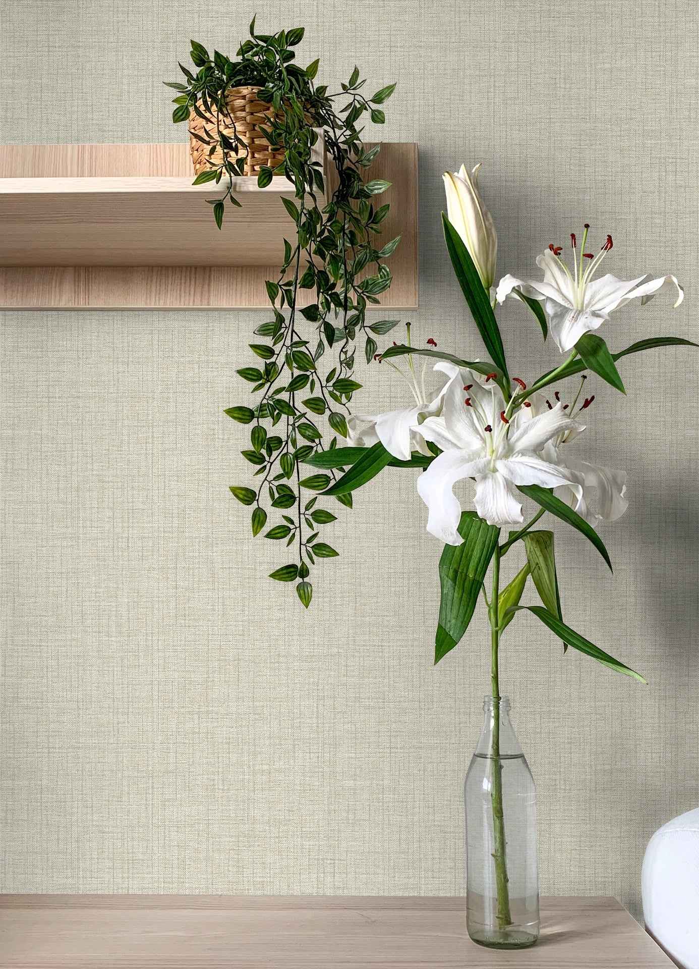 Lanister Olive Texture Wallpaper - York Wallcoverings - 4157-26236 - York Wallcoverings Wallpaper