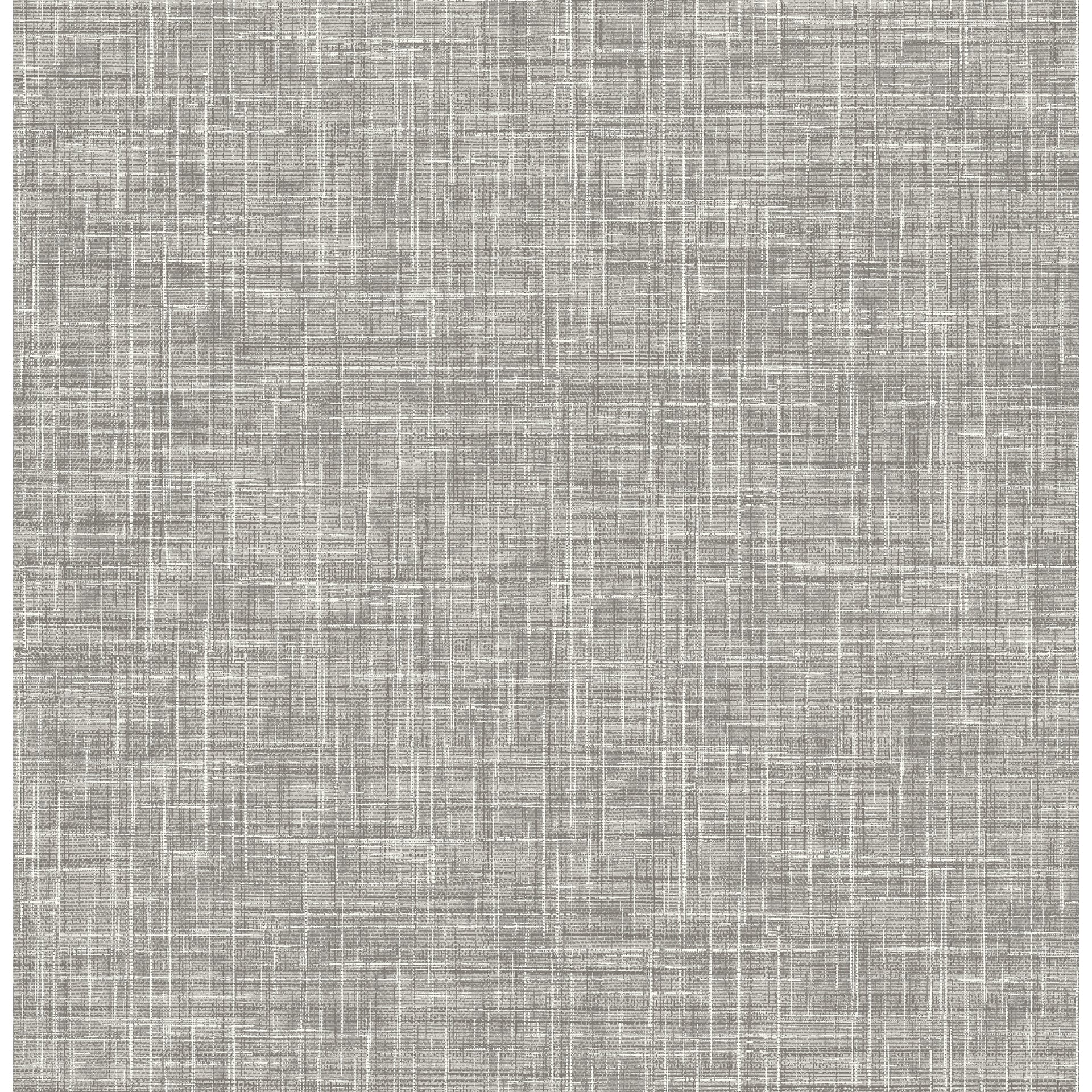 emerson-grey-linen-wallpaper-york-wallcoverings-4157-26354 - York Wallcoverings Wallpaper