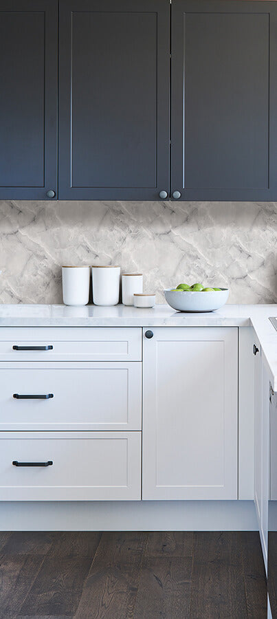 danby-marble-peel-and-stick-wallpaper-york-wallcoverings-ms6131 - York Wallcoverings Wallpaper