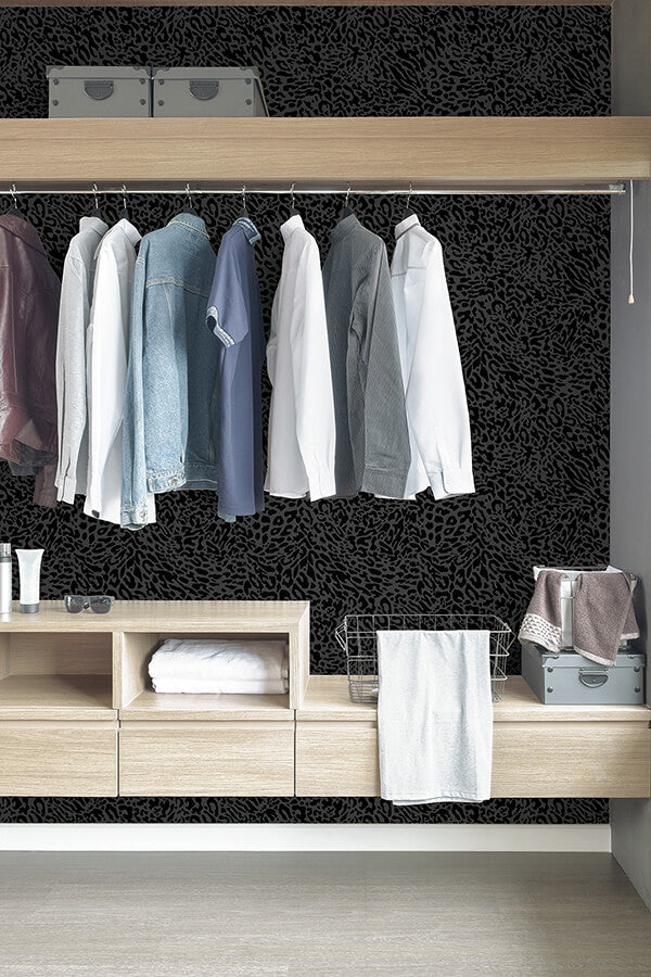 amur-leopard-skin-peel-and-stick-wallpaper-york-wallcoverings-ms6134 - York Wallcoverings Wallpaper