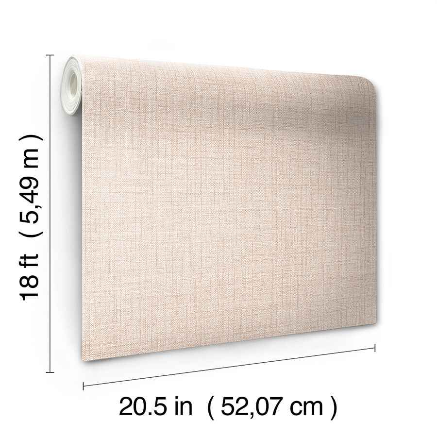 Peach Lansdowne Peel and Stick Wallpaper - York Wallcoverings - NUS4996 - York Wallcoverings Wallpaper
