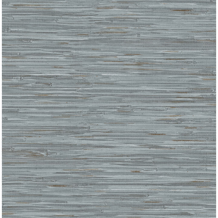 blue-grassweave-peel-and-stick-wallpaper-york-wallcoverings-nus4991 - York Wallcoverings Wallpaper