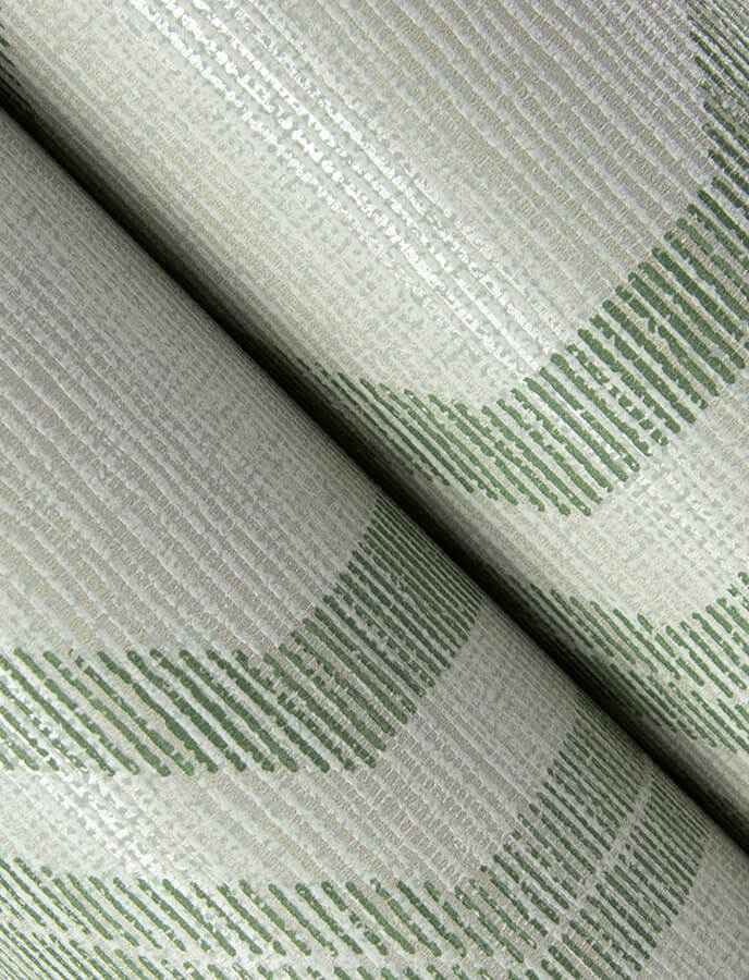 burton-green-modern-ogee-wallpaper-york-wallcoverings-4141-27105 - York Wallcoverings Wallpaper