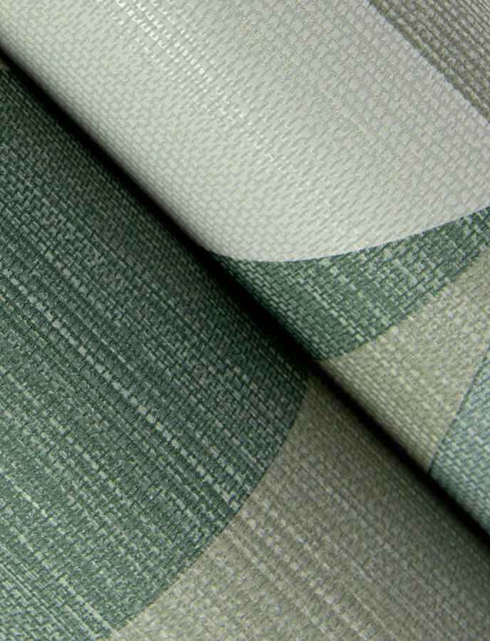Winslow Green Geometric Faux Grasscloth Wallpaper - York Wallcoverings - 4141-27106 - York Wallcoverings Wallpaper