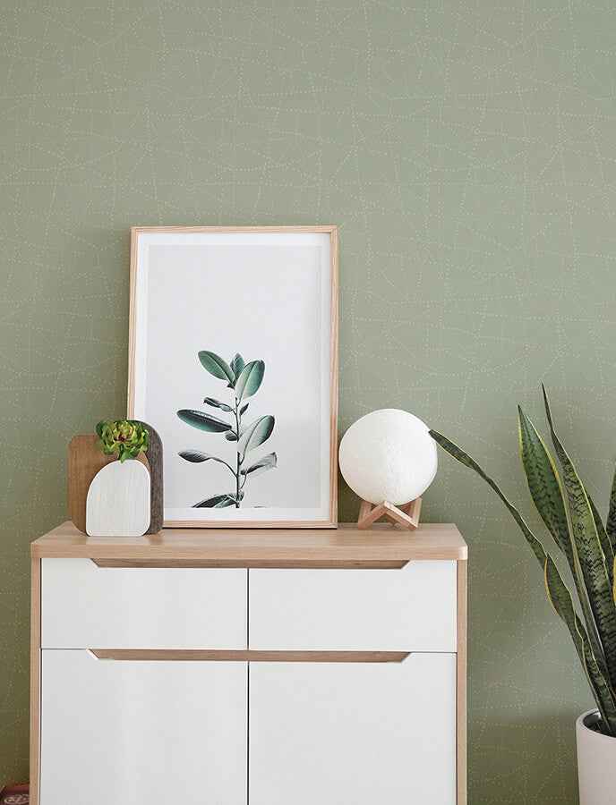 alcott-sage-dotted-wallpaper-york-wallcoverings-4141-27124 - York Wallcoverings Wallpaper