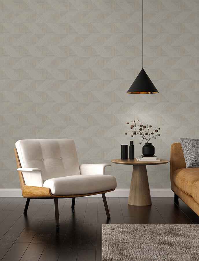 presley-grey-tessellation-wallpaper-york-wallcoverings-4141-27135 - York Wallcoverings Wallpaper