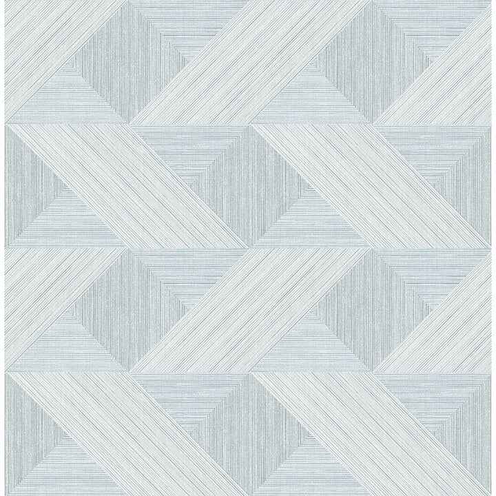 Presley Light Blue Tessellation Wallpaper - York Wallcoverings - 4141-27137 - York Wallcoverings Wallpaper