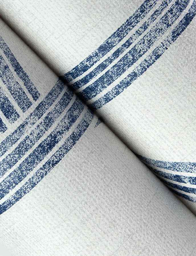 Harlow Indigo Curved Contours Wallpaper - York Wallcoverings - 4141-27142 - York Wallcoverings Wallpaper