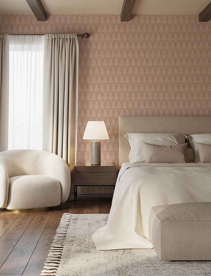 mirko-rust-ogee-wallpaper-york-wallcoverings-4141-27144 - York Wallcoverings Wallpaper