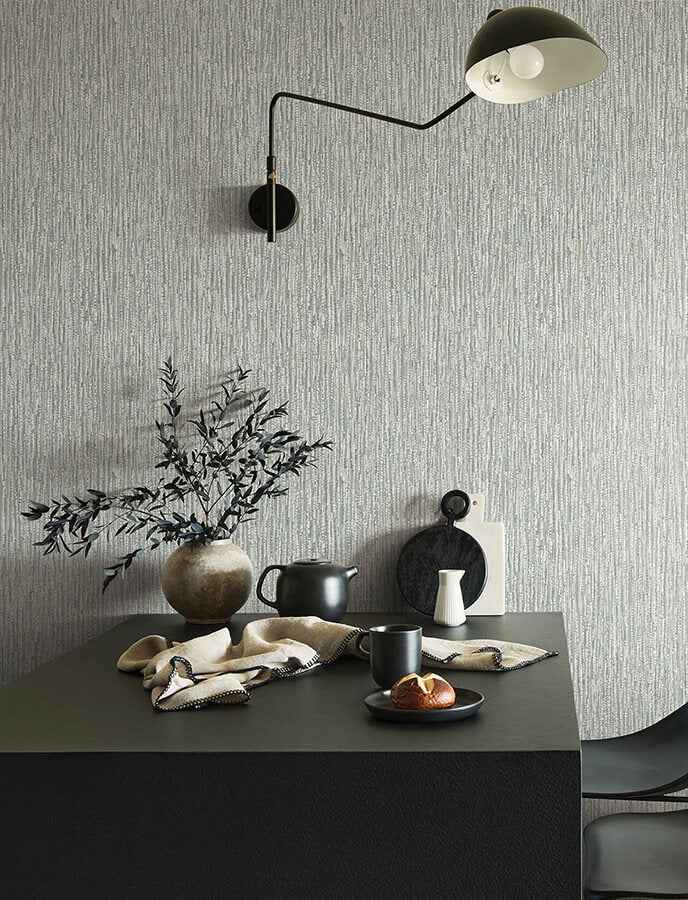 corliss-grey-beaded-strands-wallpaper-york-wallcoverings-4141-27154 - York Wallcoverings Wallpaper