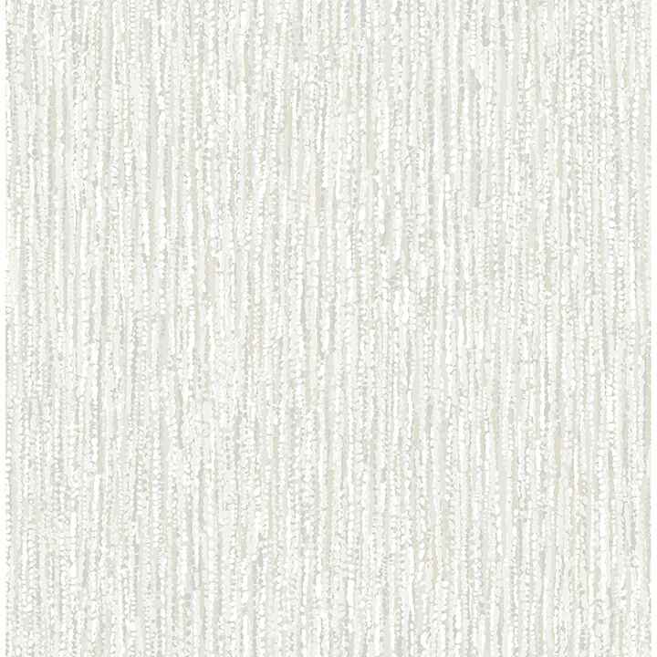 corliss-light-grey-beaded-strands-wallpaper-york-wallcoverings-4141-27155 - York Wallcoverings Wallpaper