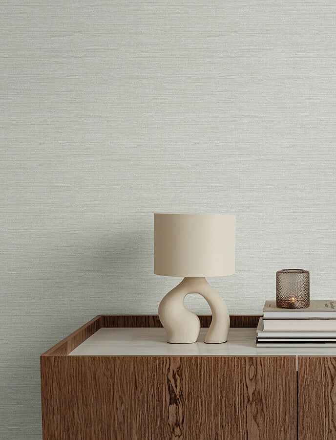 sheehan-pearl-faux-grasscloth-wallpaper-york-wallcoverings-4141-27163 - York Wallcoverings Wallpaper
