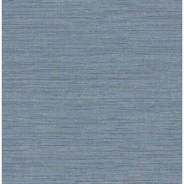 sheehan-denim-faux-grasscloth-wallpaper-york-wallcoverings-4141-27165 - York Wallcoverings Wallpaper