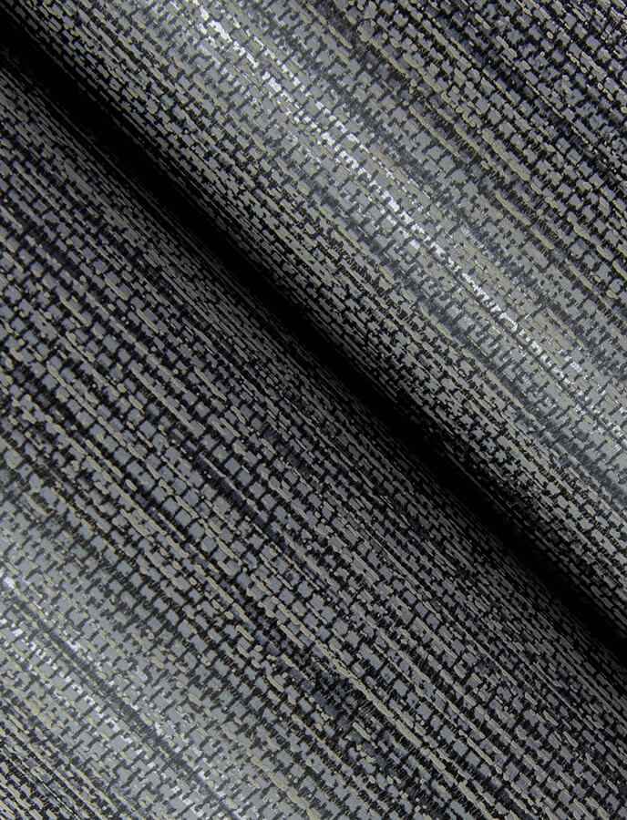 sheehan-black-faux-grasscloth-wallpaper-york-wallcoverings-4141-27166 - York Wallcoverings Wallpaper