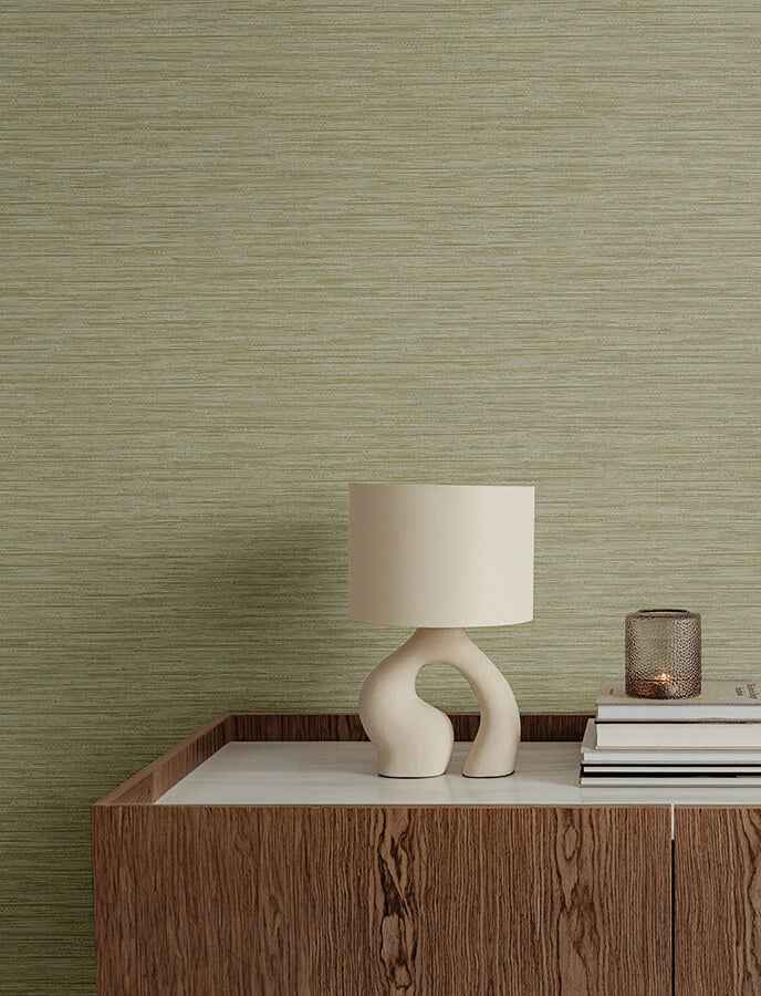 sheehan-gold-faux-grasscloth-wallpaper-york-wallcoverings-4141-27168 - York Wallcoverings Wallpaper