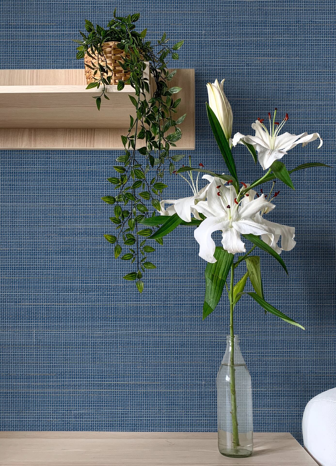 spinnaker-navy-netting-wallpaper-york-wallcoverings-4071-71051 - York Wallcoverings Papel pintado