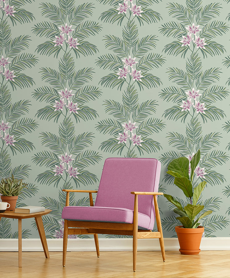 bali-sage-palm-wallpaper-york-wallcoverings-fd43278 - York Wallcoverings Wallpaper