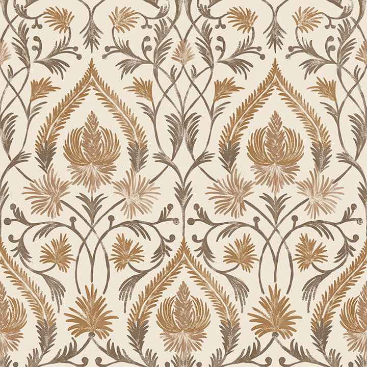 Isle Brown Peel & Stick Wallpaper - York Wallcoverings - NUS6191