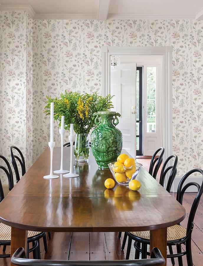 Bergamot Pastel Wildflower Wallpaper - York Wallcoverings - 4134-72503 - York Wallcoverings Wallpaper