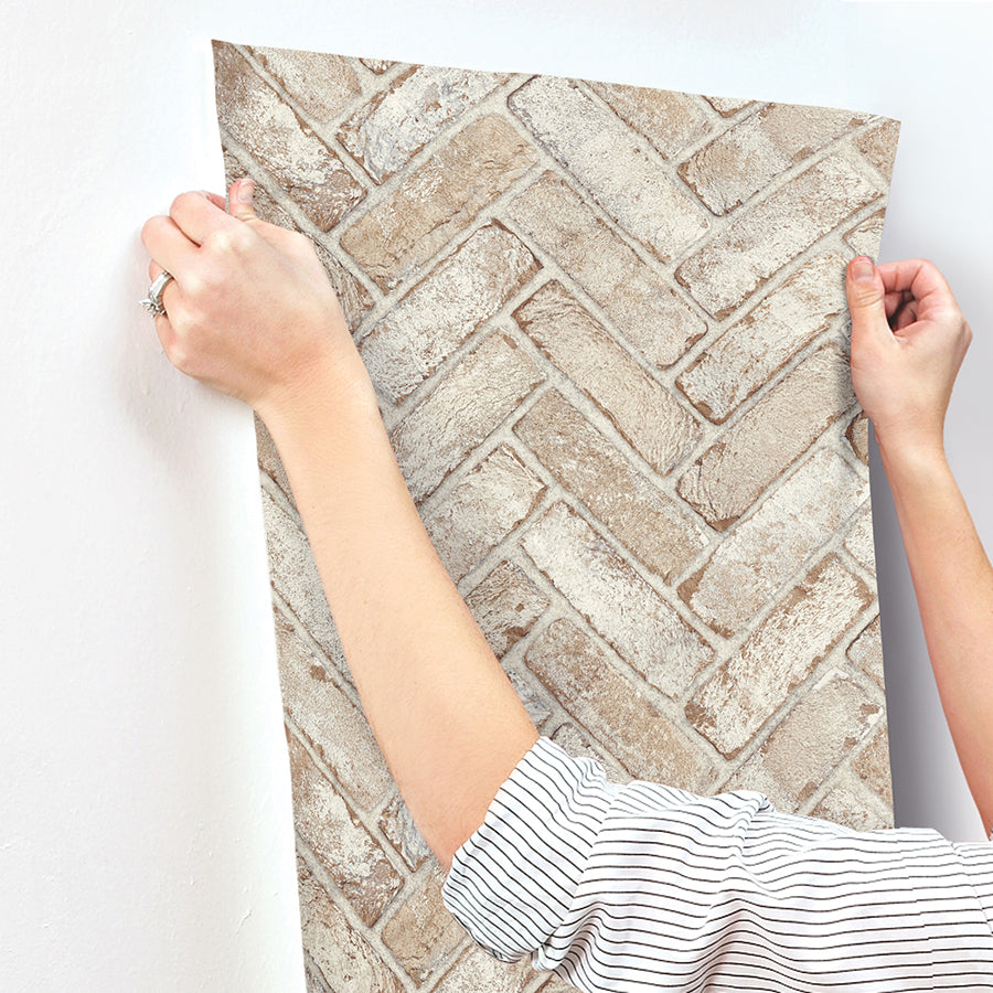 canelle-rust-brick-herringbone-wallpaper-york-wallcoverings-4134-72530