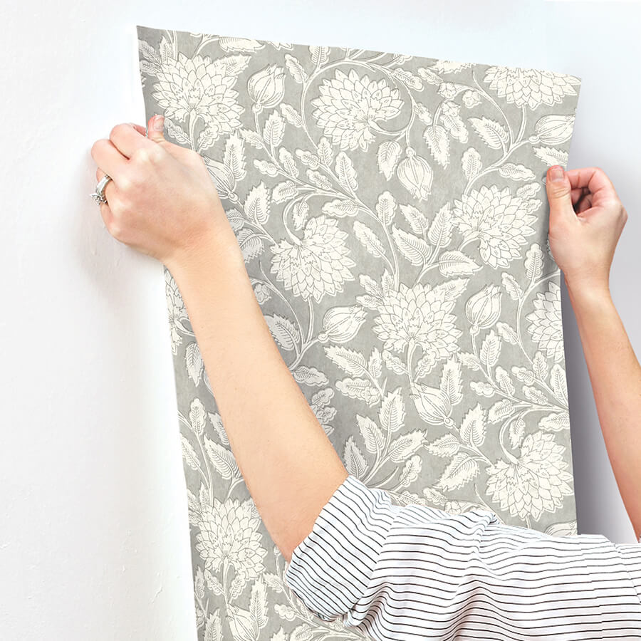 vadouvan-grey-jacobean-trail-wallpaper-york-wallcoverings-4134-72537 - York Wallcoverings Wallpaper