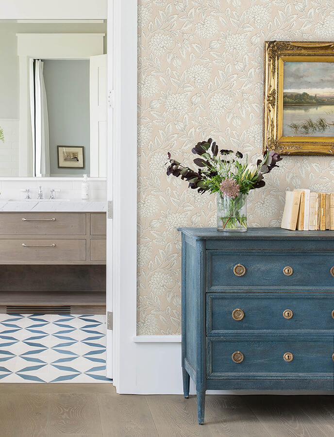 vadouvan-blush-jacobean-trail-wallpaper-york-wallcoverings-4134-72538 - York Wallcoverings Wallpaper
