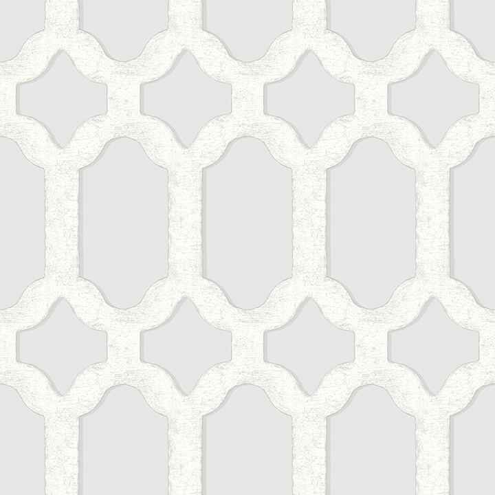 Chervil Sky Blue Trellis Wallpaper - York Wallcoverings - 4134-72543 - York Wallcoverings Wallpaper