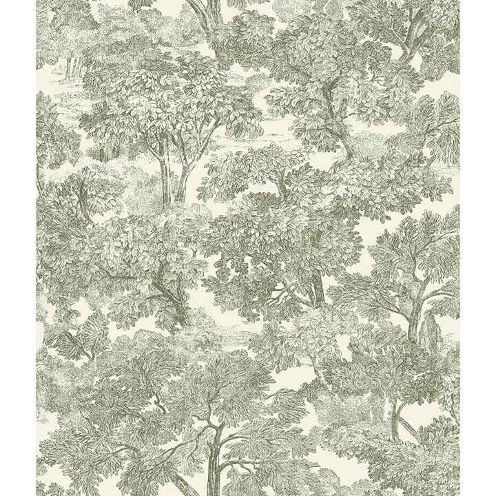 Spinney Green Toile Wallpaper - York Wallcoverings - 4134-72561 - York Wallcoverings Wallpaper