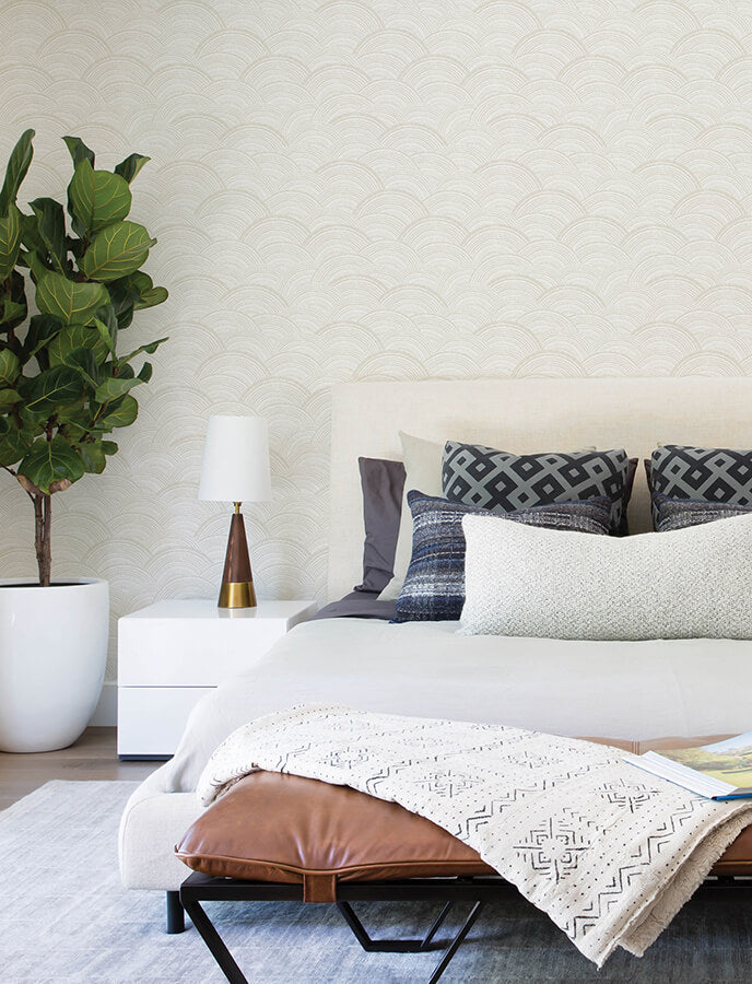 encircle-dove-geometric-wallpaper-york-wallcoverings-4146-27201 - York Wallcoverings Papel pintado