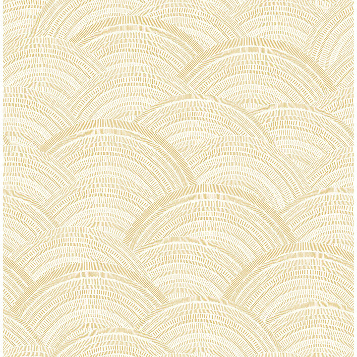 encircle-yellow-geometric-wallpaper-york-wallcoverings-4146-27204 - York Wallcoverings Papel pintado
