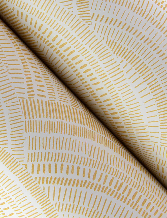 encircle-yellow-geometric-wallpaper-york-wallcoverings-4146-27204 - York Wallcoverings Papel pintado