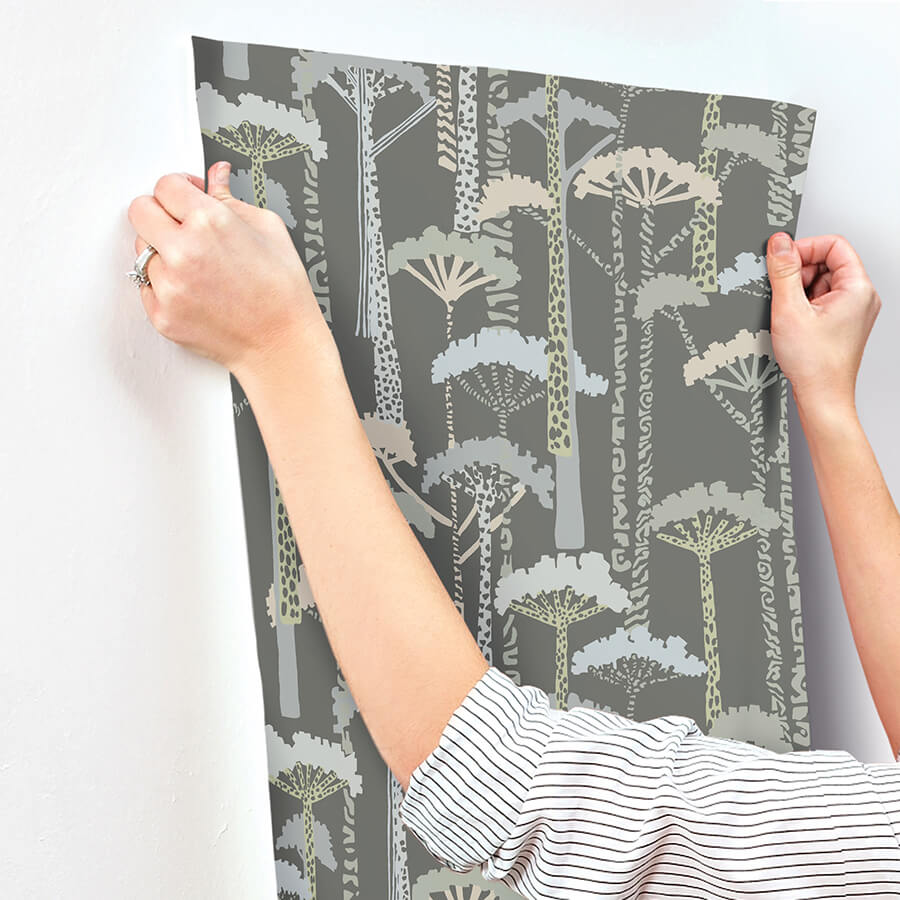 unify-aqua-forest-wallpaper-york-wallcoverings-4146-27206 - York Wallcoverings Papel pintado
