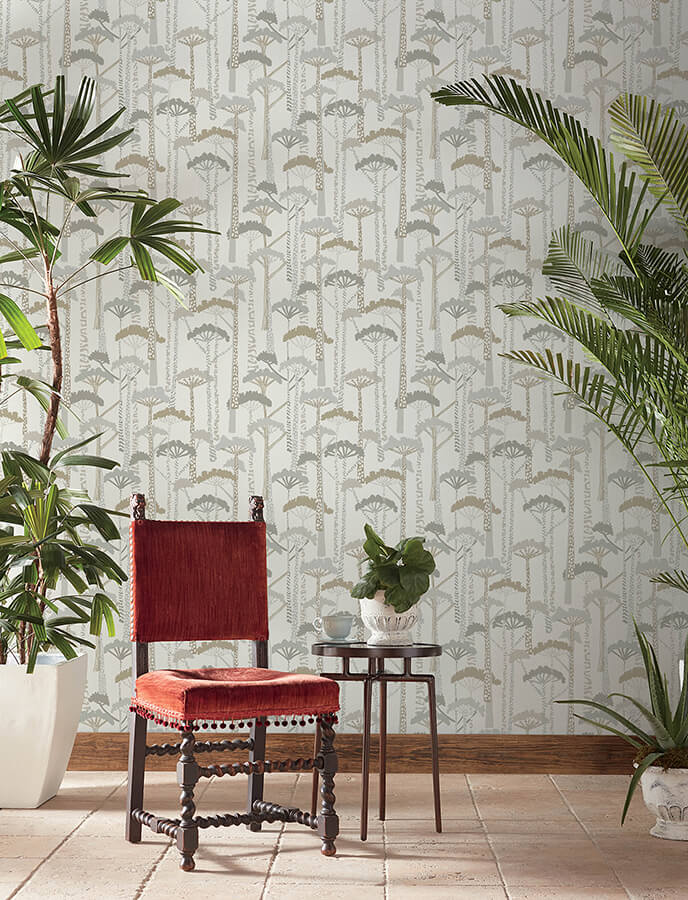 unify-metallic-forest-wallpaper-york-wallcoverings-4146-27207 - York Wallcoverings Papel pintado
