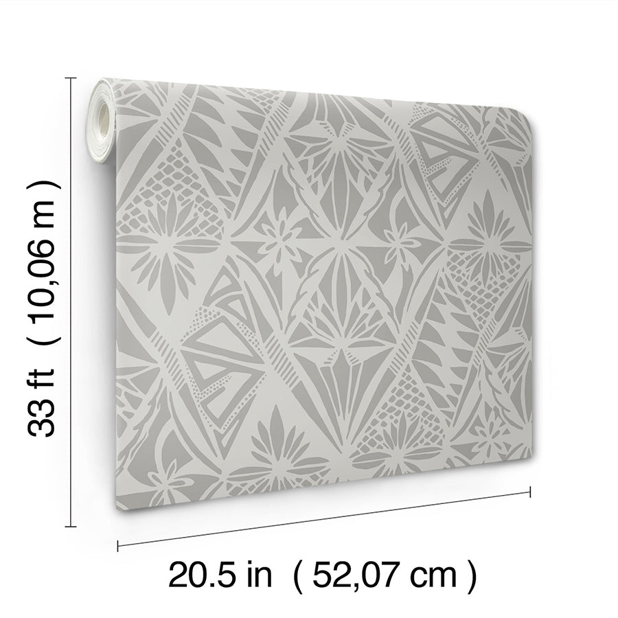 urbane-grey-diamonds-wallpaper-york-wallcoverings-4146-27210 - York Wallcoverings Papel pintado