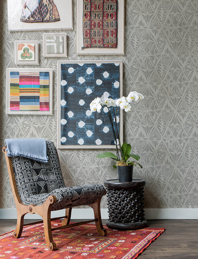 urbane-grey-diamonds-wallpaper-york-wallcoverings-4146-27210 - York Wallcoverings Papel pintado