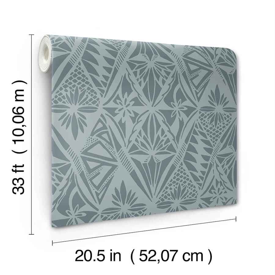 Urbane Denim Diamonds Wallpaper - York Wallcoverings - 4146-27213