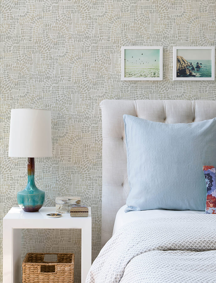 wanderer-dove-mosiac-wallpaper-york-wallcoverings-4146-27218 - York Wallcoverings Papel pintado