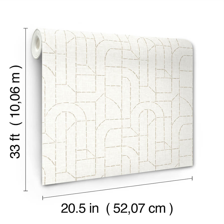 integrity-dove-arched-outlines-wallpaper-york-wallcoverings-4146-27221 - York Wallcoverings Papel pintado