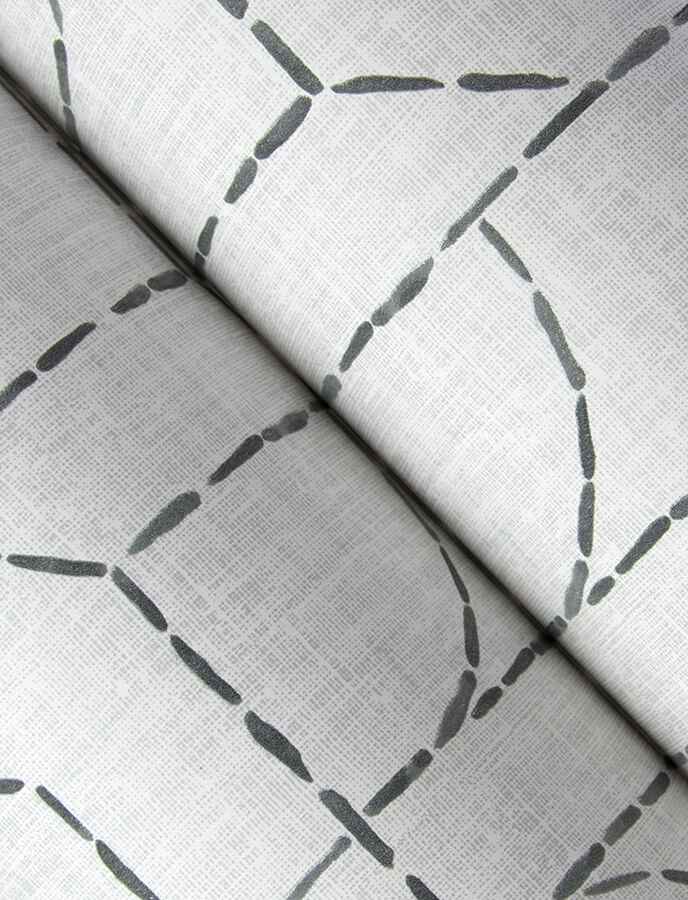 Integrity Grey Arched Outlines Wallpaper - York Wallcoverings - 4146-27223 - York Wallcoverings Wallpaper
