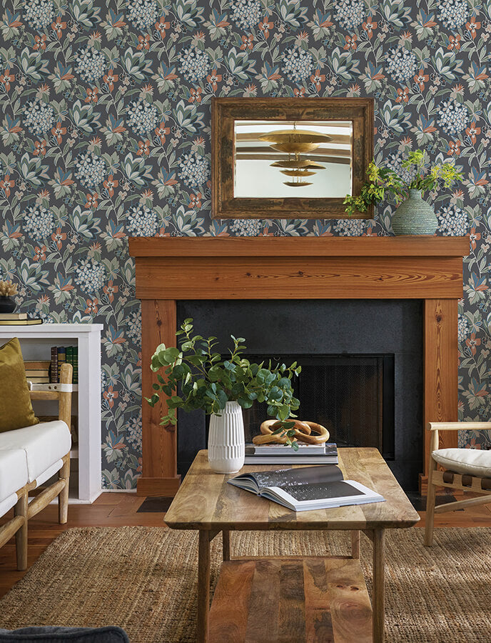 valdivian-moss-floral-wallpaper-york-wallcoverings-4146-27226 - York Wallcoverings Papel pintado