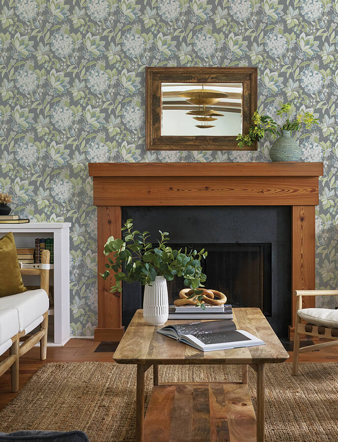 valdivian-aqua-floral-wallpaper-york-wallcoverings-4146-27227 - York Wallcoverings Papel pintado