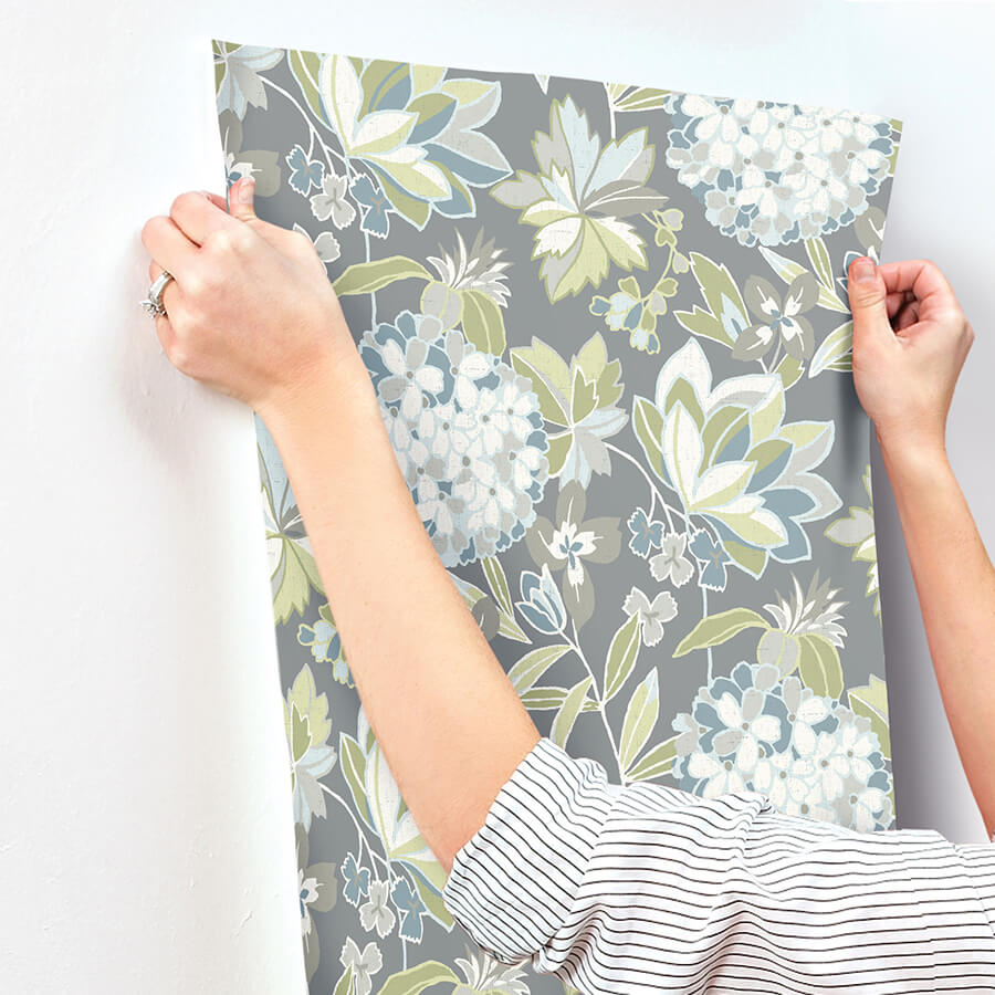 valdivian-aqua-floral-wallpaper-york-wallcoverings-4146-27227 - York Wallcoverings Papel pintado