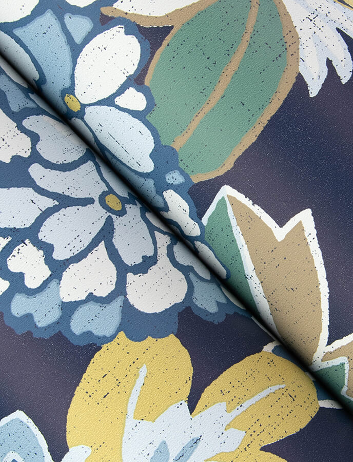 valdivian-indigo-floral-wallpaper-york-wallcoverings-4146-27228 - York Wallcoverings Papel pintado