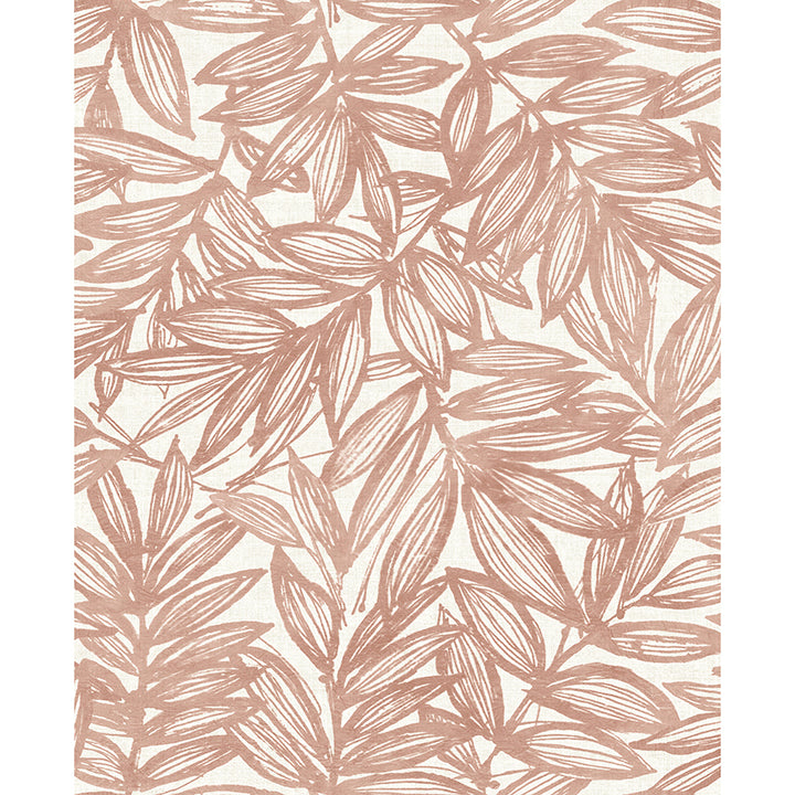 rhythmic-coral-leaf-wallpaper-york-wallcoverings-4146-27232 - York Wallcoverings Papel pintado