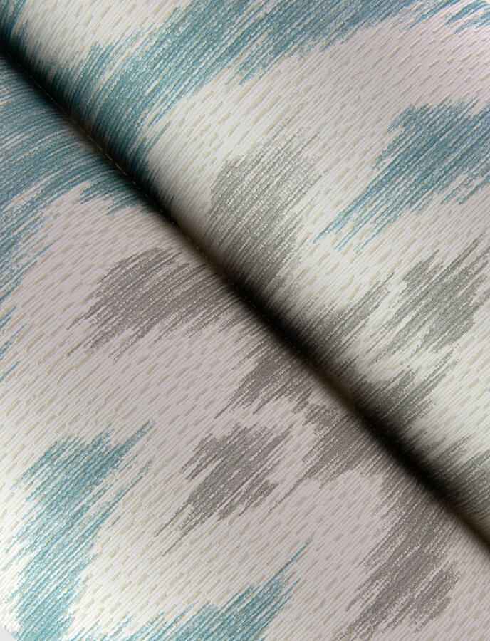 Solola Aqua Ikat Wallpaper - York Wallcoverings - 4146-27236 - York Wallcoverings Wallpaper