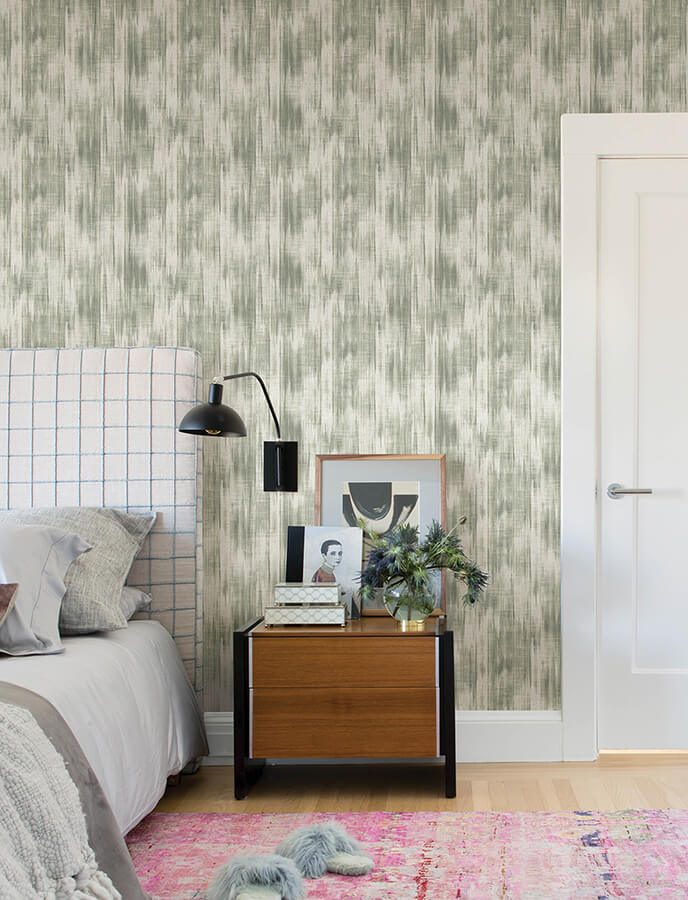 marvel-green-ripple-wallpaper-york-wallcoverings-4146-27241 - York Wallcoverings Papel pintado