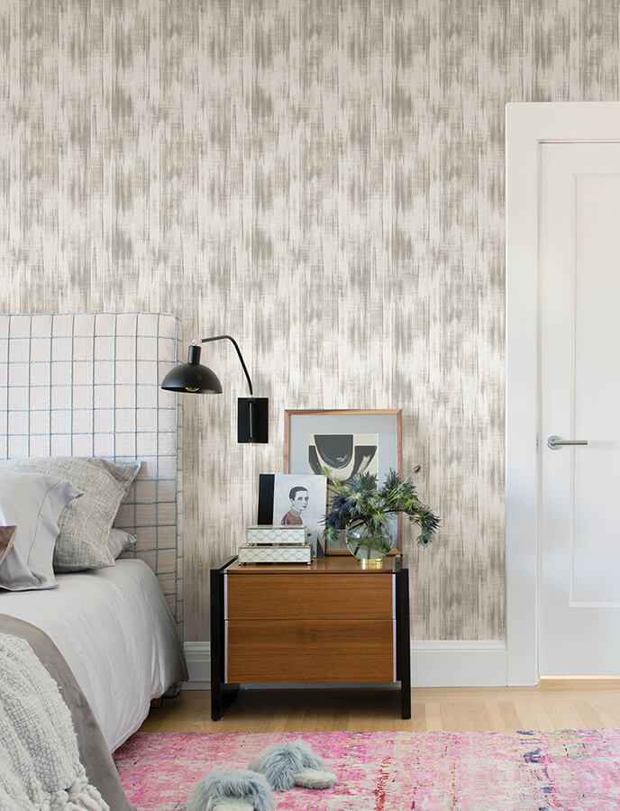 Marvel Grey Ripple Wallpaper - York Wallcoverings - 4146-27243 - York Wallcoverings Wallpaper
