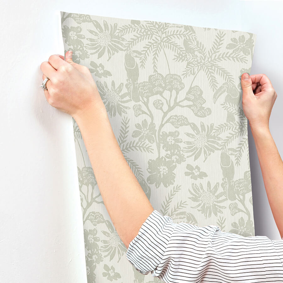 jacaranda-sage-tropical-trail-wallpaper-york-wallcoverings-4146-27244 - York Wallcoverings Wallpaper