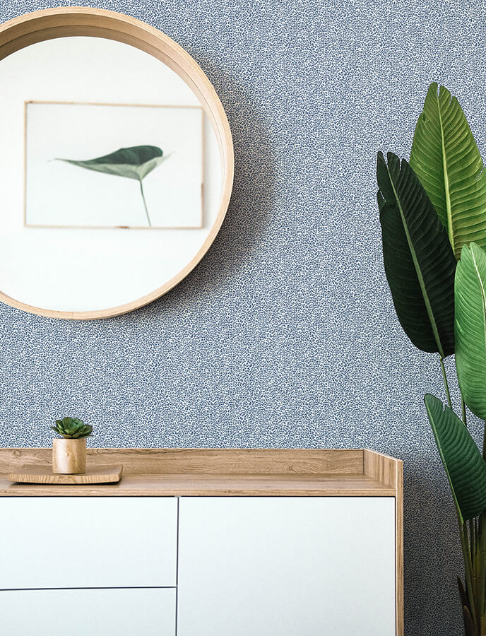 soul-indigo-animal-print-wallpaper-york-wallcoverings-4146-27268 - York Wallcoverings Papel pintado