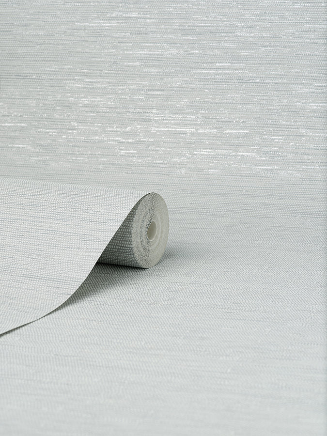 miya-grey-faux-grasscloth-wallpaper-york-wallcoverings-fd43313 - York Wallcoverings Wallpaper